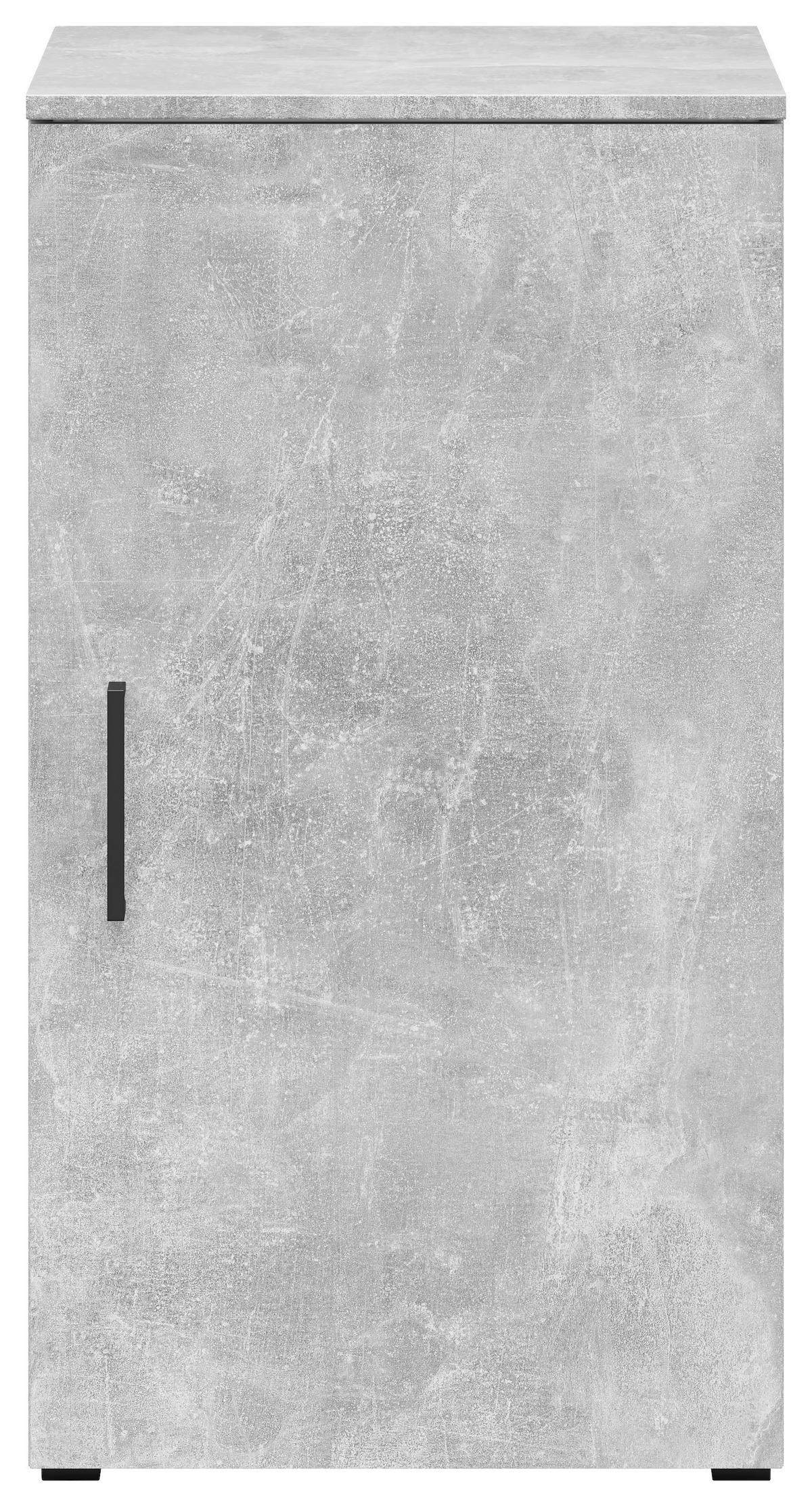 Schrank Multi-Stauraum Typ 12 Beton Optik B/H/T: ca. 45x83x40 cm Multi-Stauraum Typ 12 - Beton (45,00/83,00/40,00cm)
