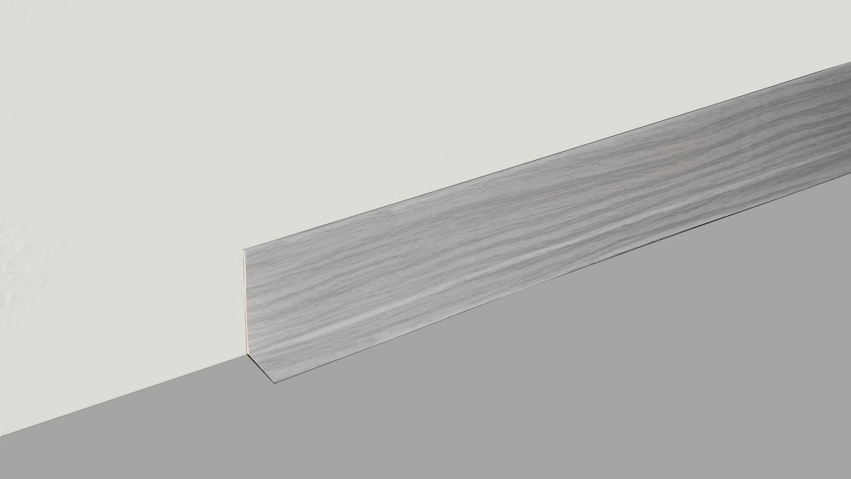 Sockelleiste L/B/H: ca. 500x5x1,5 cm pro Stück Sockelleiste_PVC 5m sk Esche weiß - (500,00/5,00/1,50cm)