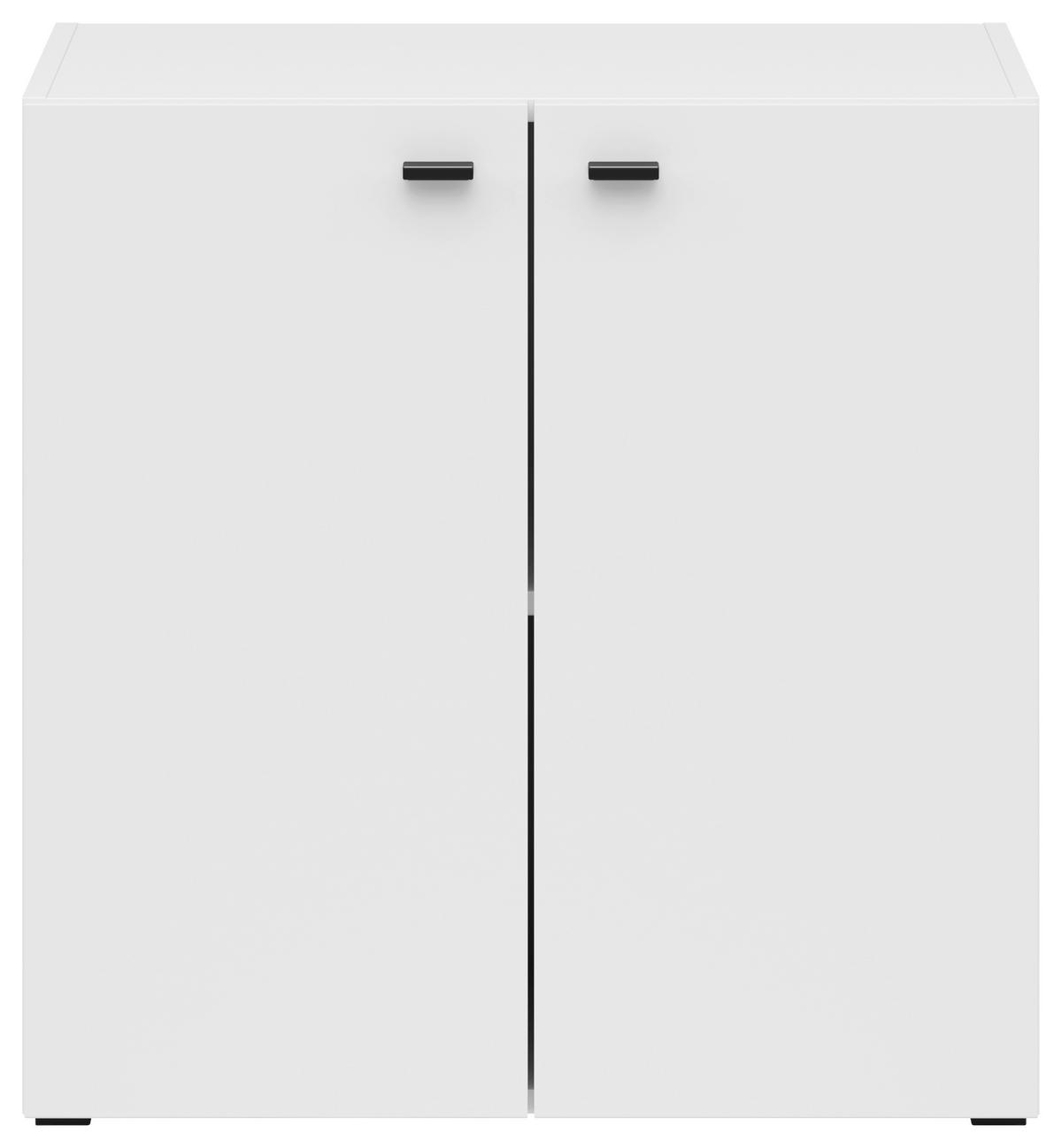 Kommode System 64 weiß B/H/T: ca. 64x64x35 cm System 64 - weiß (64,00/64,00/35,00cm)