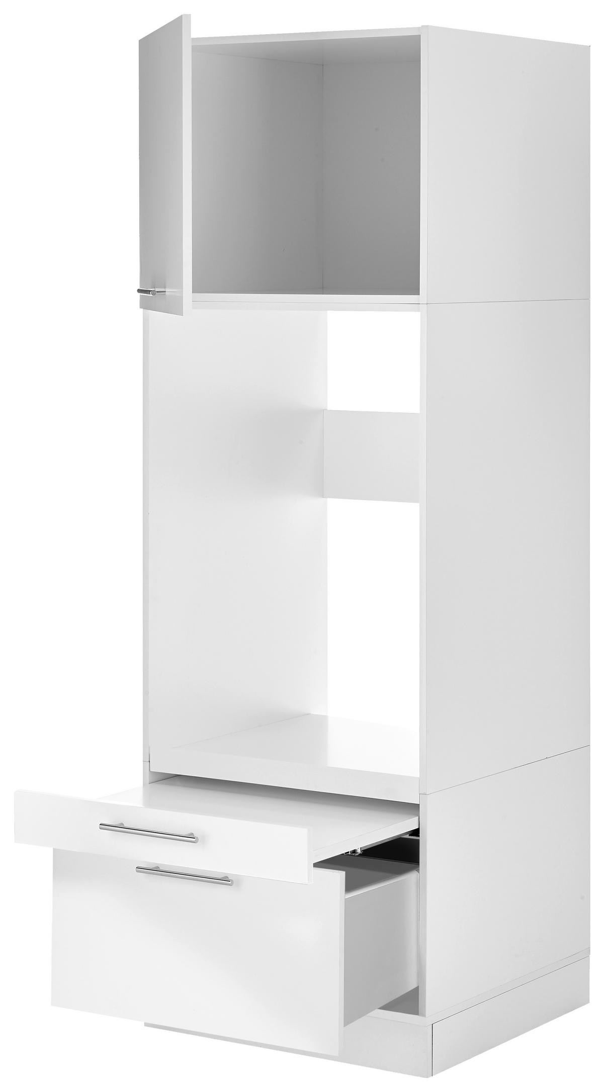 Respekta Hauswirtschaftsraum-Set Clara weiß matt B/H/T: ca. 117,4x200x67,6 cm Clara - weiß (117,40/200,00/67,60cm) - Respekta