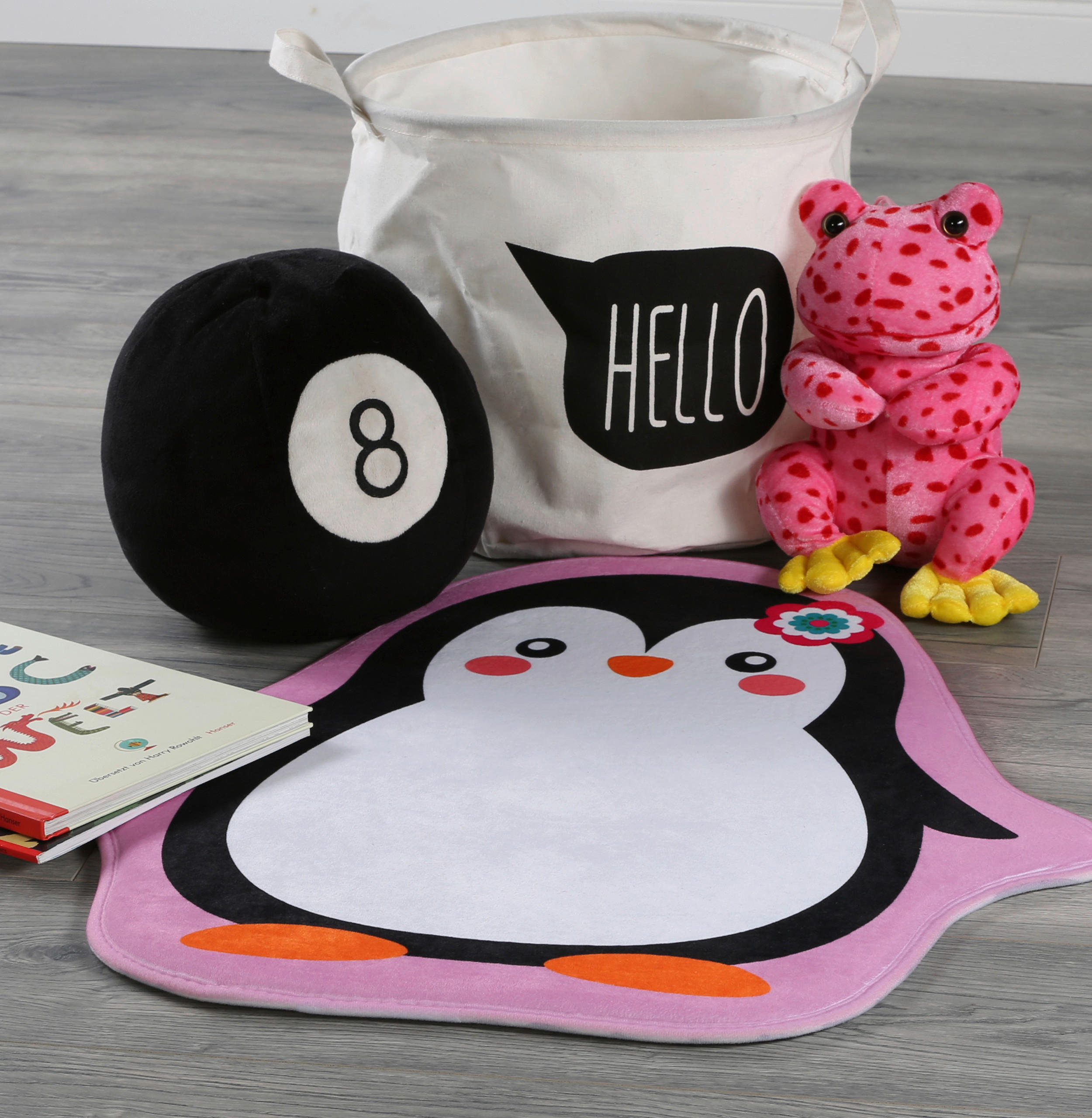 Obsession Teppich My Ibo Kids pink B/L: ca. 60x65 cm My Ibo Kids - pink (60,00/65,00cm) - Obsession