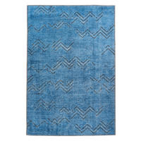 me gusta Kurzflorteppich Antique 325 blau B/L: ca. 80x150 cm Antique 325 - blau (80,00/150,00cm) - me gusta