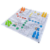 Alldoro XXL Garten Ludo bunt B/H/L: ca. 150x1x150 cm XXL_Garten_Ludo - bunt (150,00/150,00/1,00cm) - Alldoro