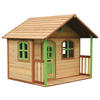 AXI Spielhaus Milan braun B/H/L: ca. 202x180x191 cm Milan - braun/grün (191,00/202,00/180,00cm) - AXI