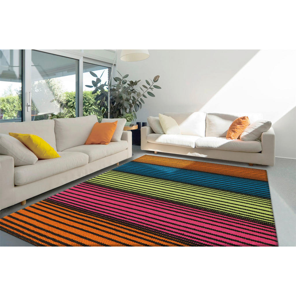 Thumbnail - Arte Espina Kurzflorteppich Craft 8052 mehrfarbig B/L: ca. 140x200 cm