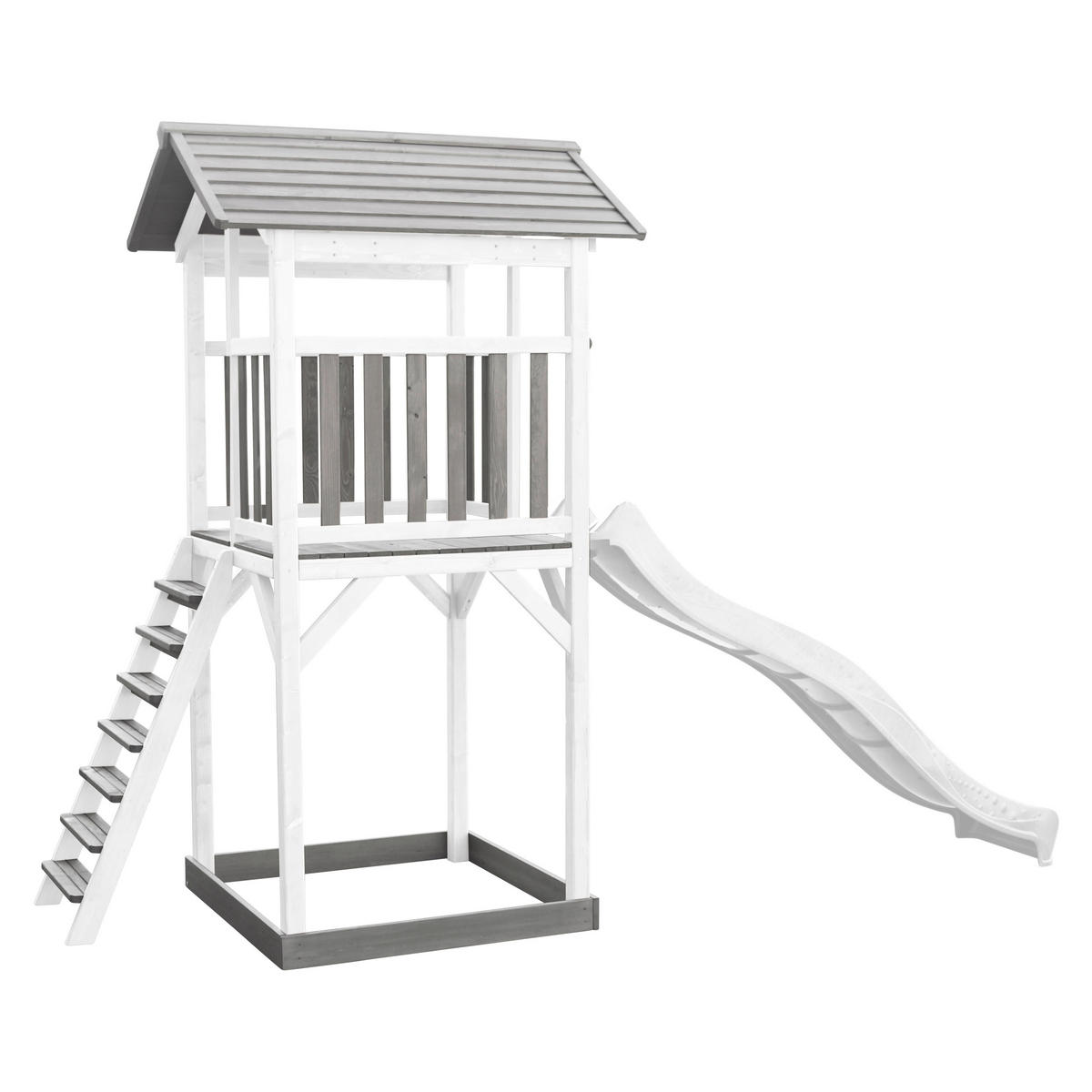 AXI Spielturm Beach Tower weiß B/H/L: ca. 111x242x349 cm Beach Tower - weiß (349,00/111,00/242,00cm) - AXI