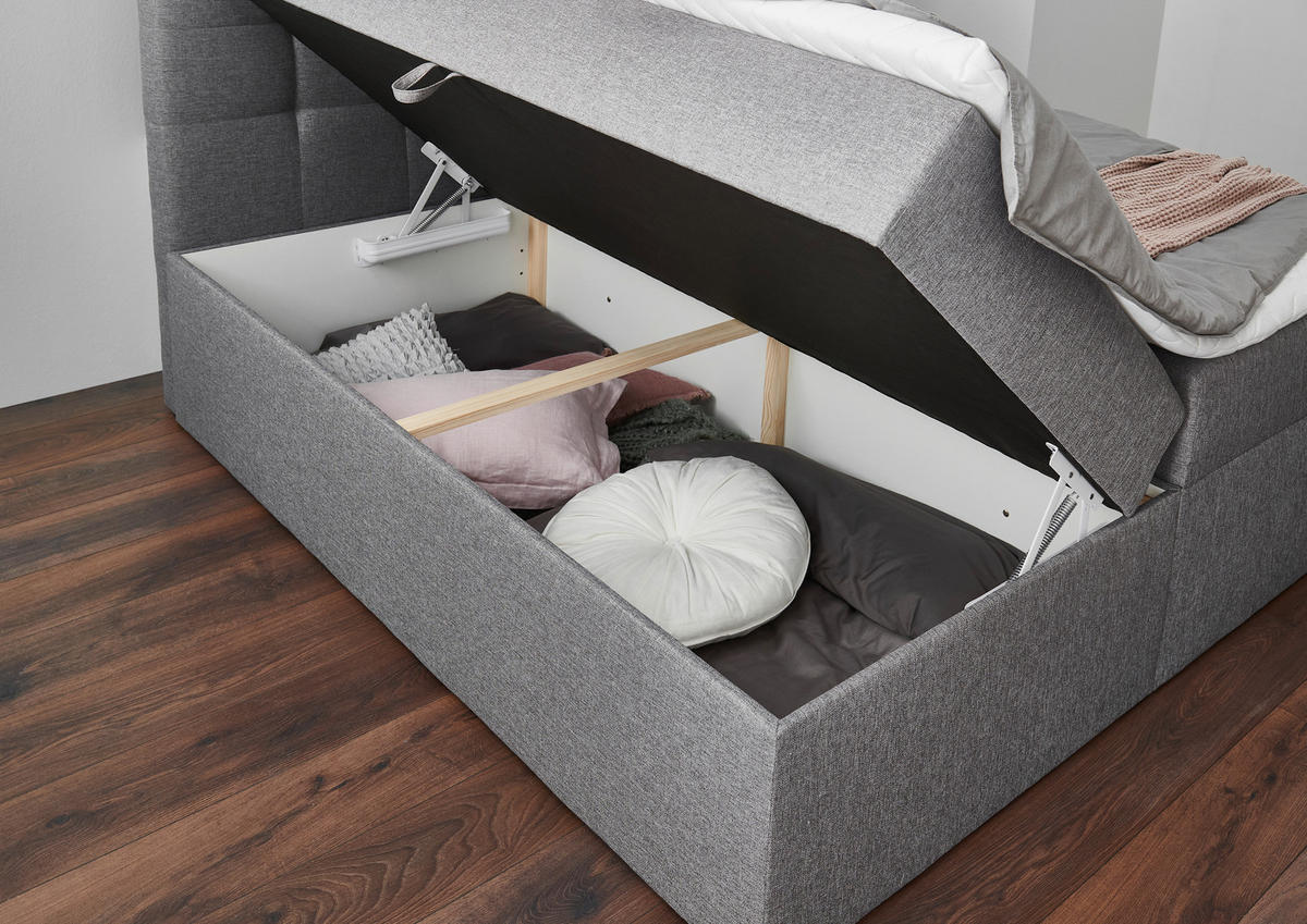 Boxbett Shelfie I hellgrau Shelfie I - hellgrau (180,00/112,00/210,00cm)