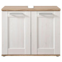 Waschbeckenunterschrank Romance Sibiu Lärche Nachbildung Eiche San-Remo Nachbildung B/H/T: ca. 80x66x32 cm Romance - Eiche (80,00/66,00/32,00cm)