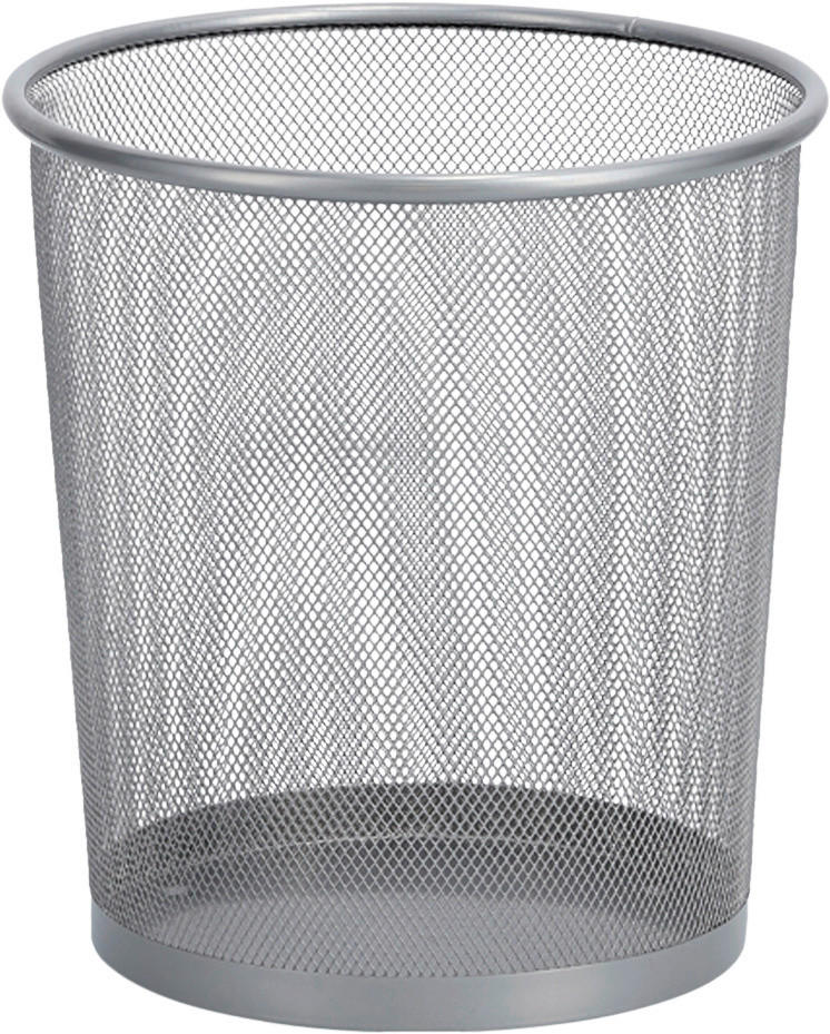 Zeller Papierkorb transparent B/H/L: ca. 26x28x26 cm Papierkorb - transparent (26,00/26,00/28,00cm) - Zeller