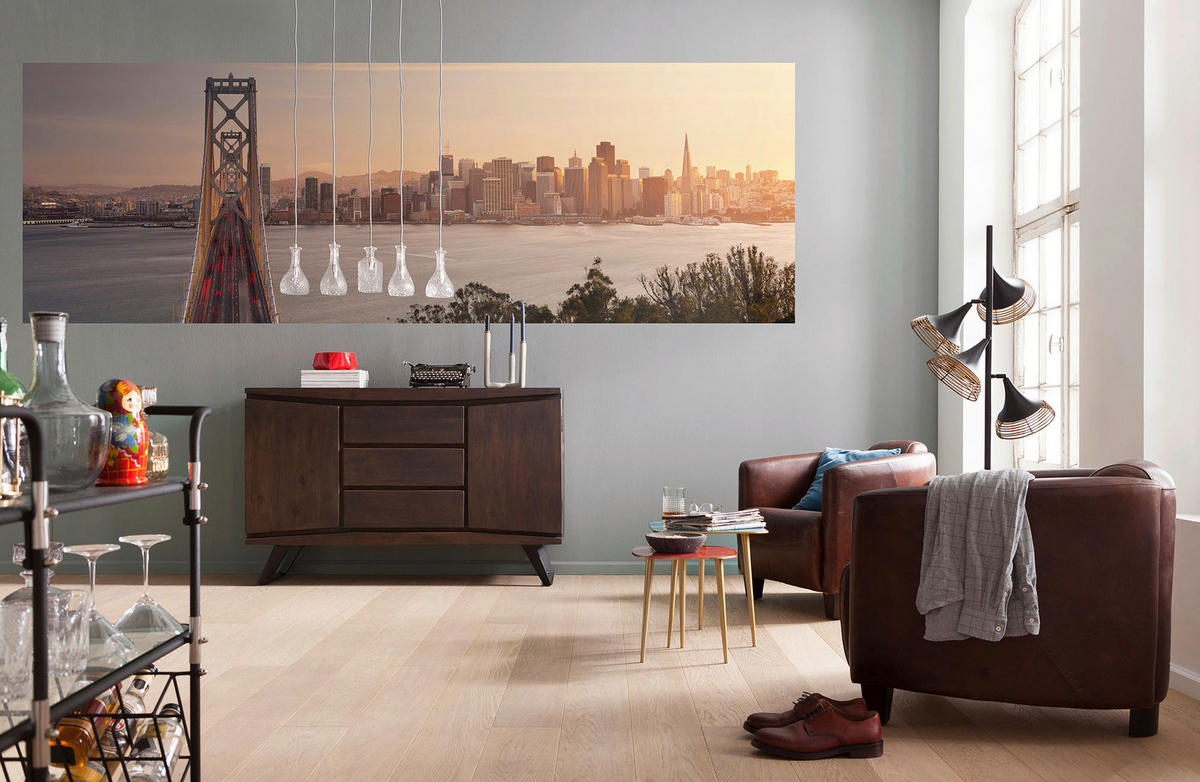 Komar Fototapete California Dreaming bunt B/H: ca. 368x124 cm California Dreaming - bunt (368,00/124,00cm) - Komar