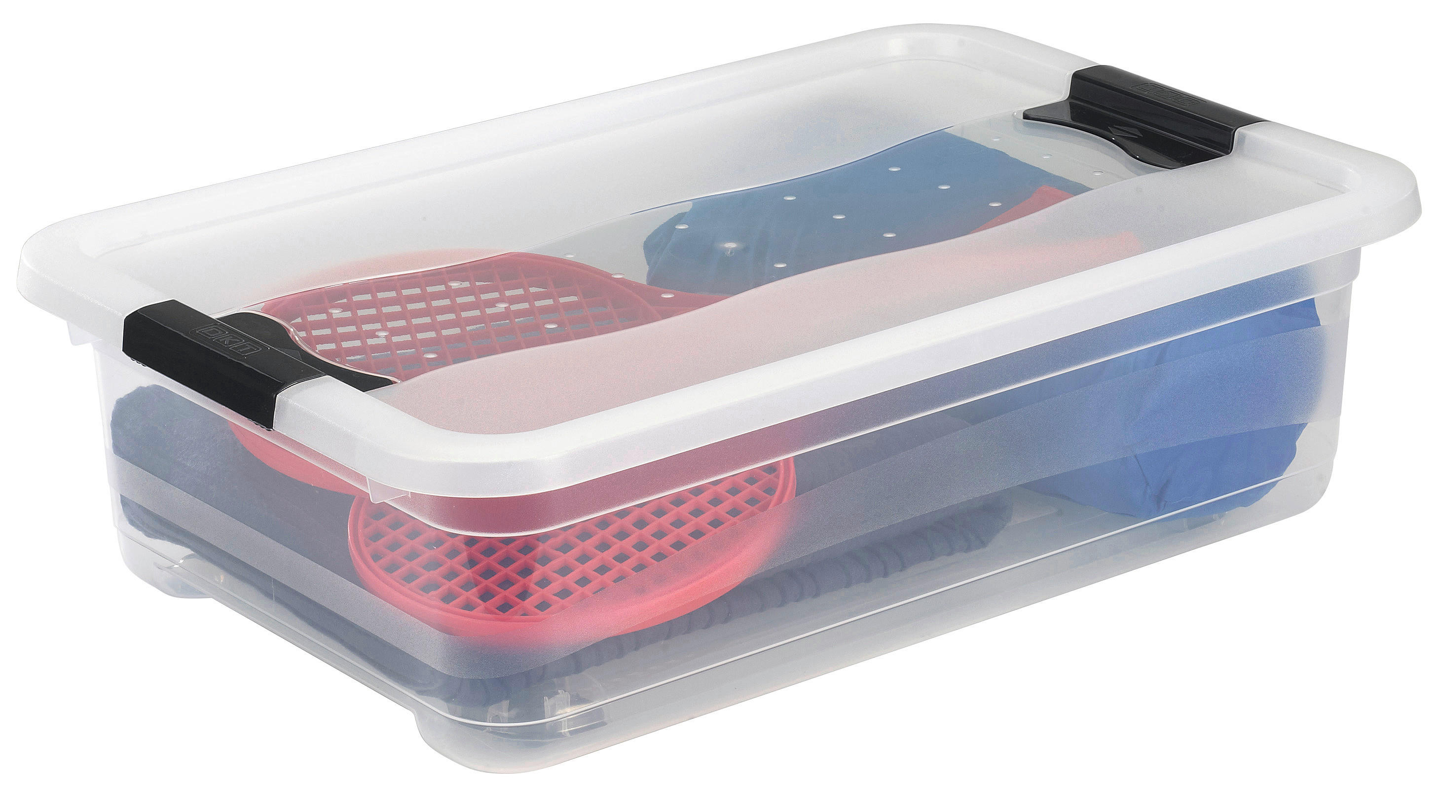 keeeper Kristallbox transparent B/H/L: ca. 59x18x39 cm Kristallbox 28l - transparent (39,00/59,00/18,00cm) - keeeper