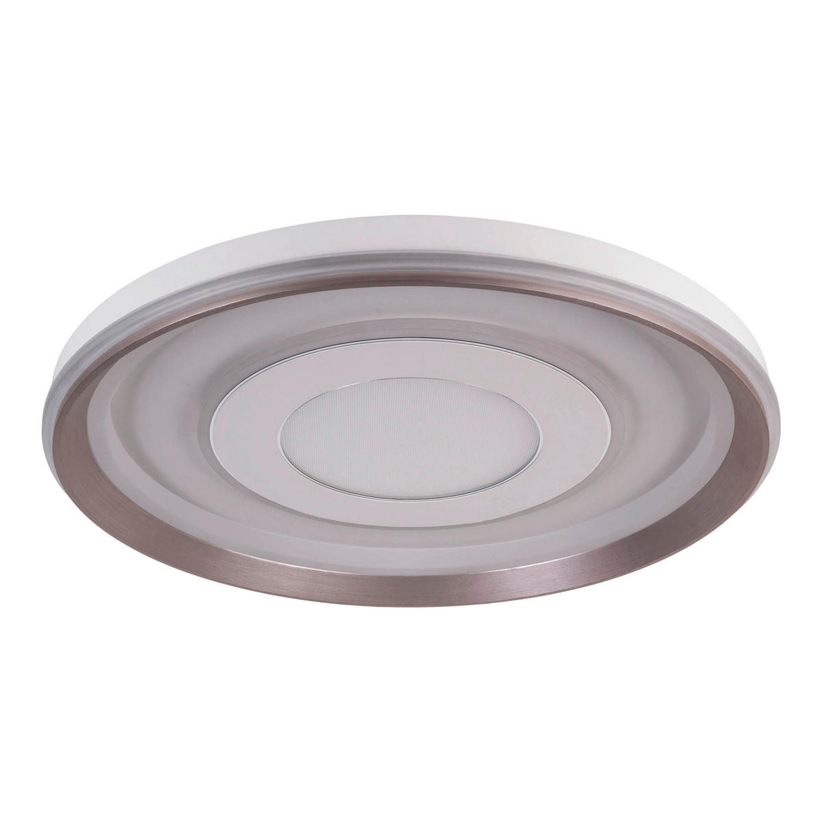 Näve Leuchten LED-Deckenleuchte weiß Kunststoff Metall B/H/T/D: ca. 50x7,5x50x50 cm DOIRA - weiß (50,00/7,50/50,00cm) - Näve Leuchten
