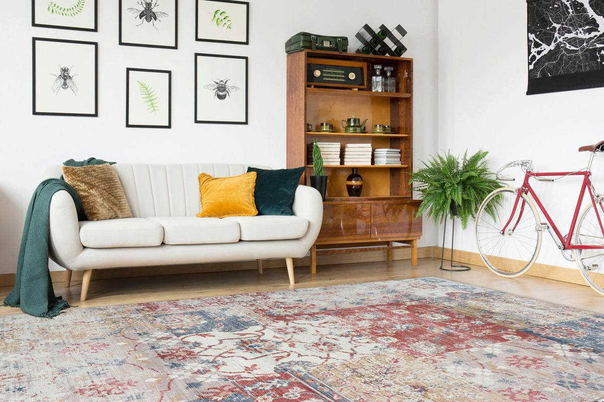 360Living Teppich Indiana multicolor B/L: ca. 240x330 cm Indiana - multicolor (240,00/330,00cm) - 360Living