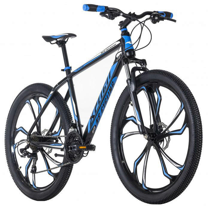 KS-Cycling Mountain-Bike Xplicit 597M  26 Zoll Rahmenhöhe 48 cm 21 Gänge schwarz schwarz ca. 26 Zoll Xplicit - schwarz/grün - KS-Cycling