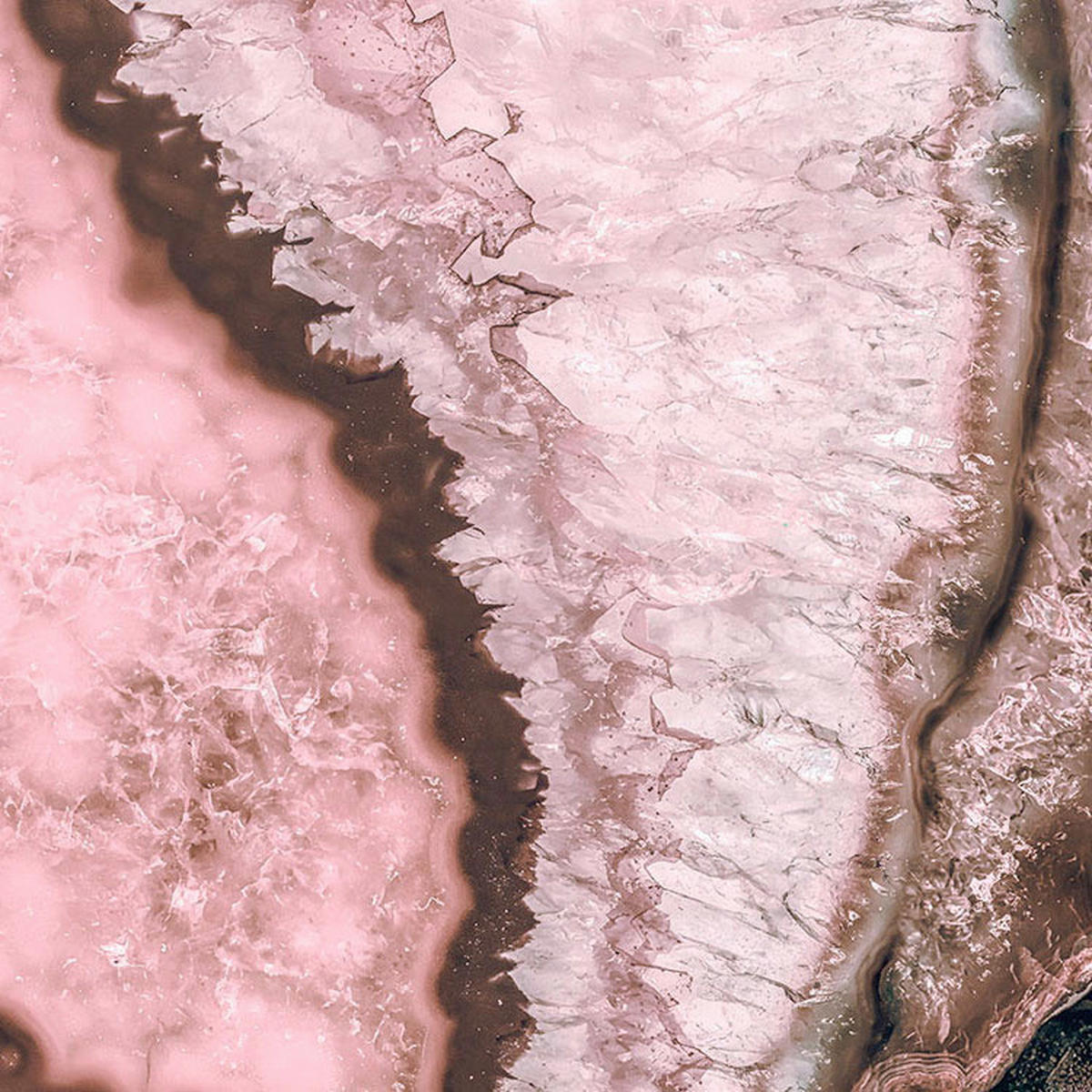Komar Fototapete Geode B/L: ca. 300x280 cm Geode - (300,00/280,00cm) - Komar