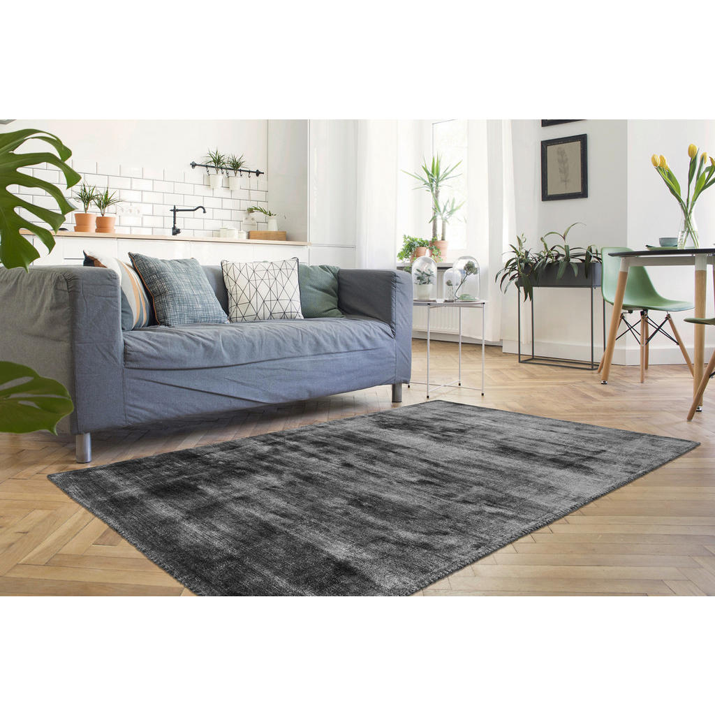 Thumbnail - 360Living Teppich Village Graphit B/L: ca. 120x170 cm