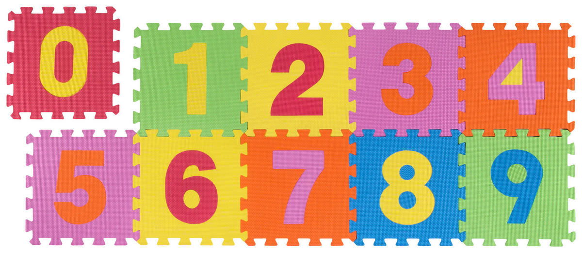 Andiamo Puzzlematte Puzzlematte 10 tlg. Multi Puzzlematte 10 tlg. - Multi - Andiamo