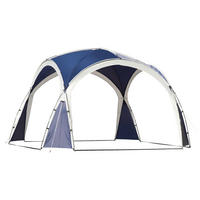 Outsunny Campingartikel B/H/L: ca. 350x350x222 cm Campingzelt - blau (222,00/350,00/350,00cm) - Outsunny