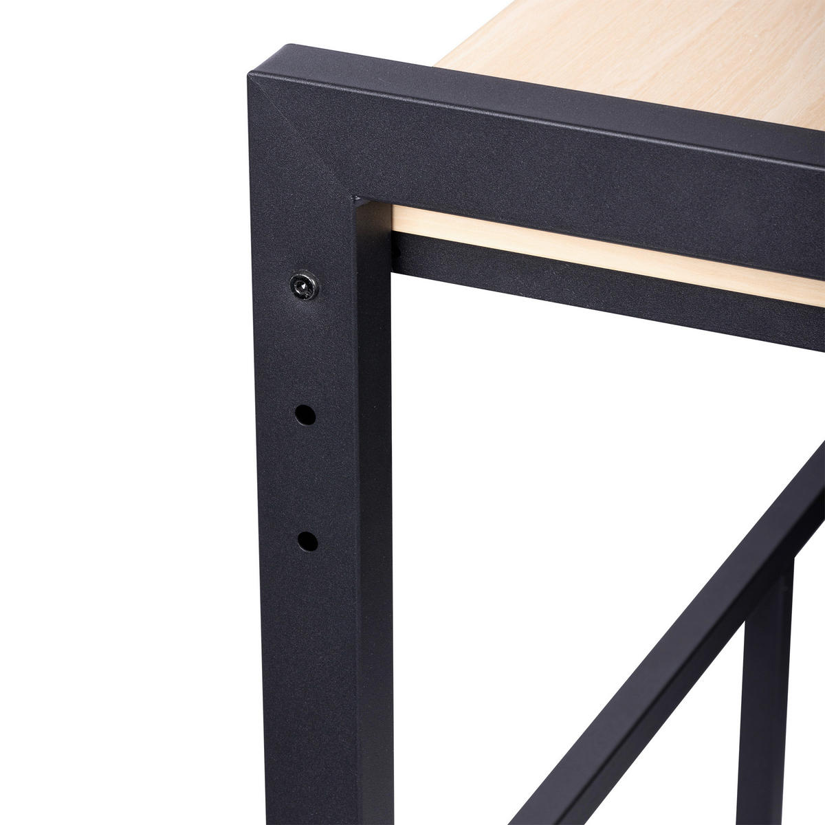 Waschmaschinenregal schwarz Stahl Waschmaschinenregal - schwarz (73,00/105,00/63,00cm)