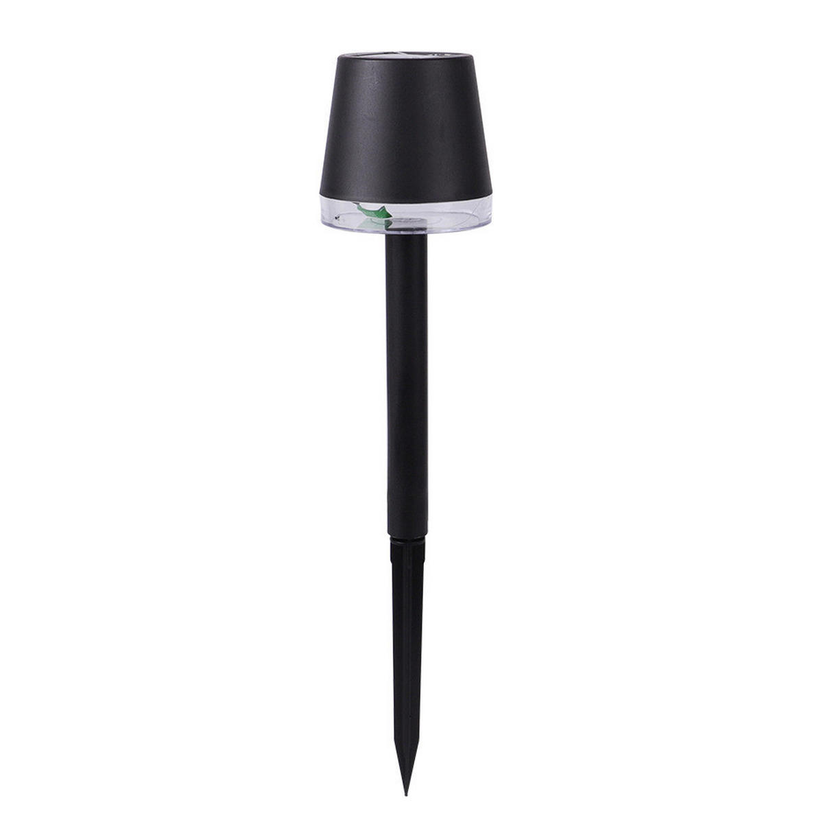 Solarleuchte schwarz Kunststoff H/D: ca. 23,5x8 cm Solarleuchte_2in1_Nizza - schwarz (8,00/23,50cm) - POCOline