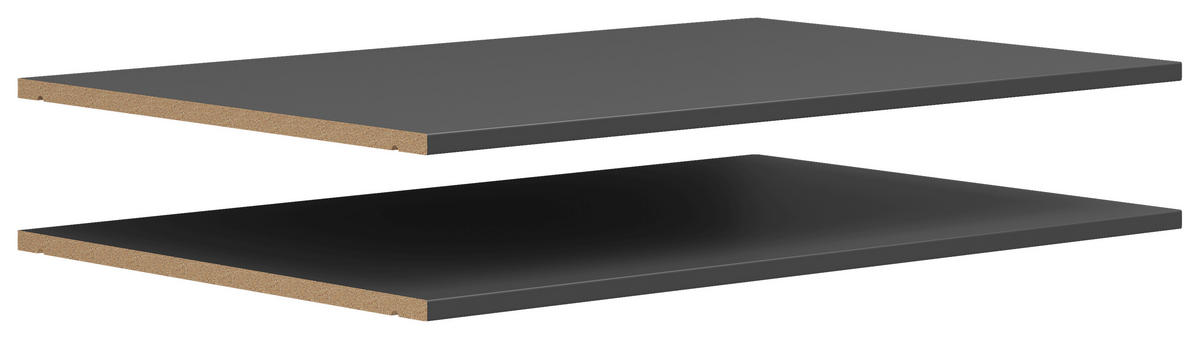 Einlegeböden-Set Multi-Stauraum Typ 47 anthrazit B/H/T: ca. 77x1,5x36 cm Multi-Stauraum Typ 47 - anthrazit (77,00/1,50/36,00cm)