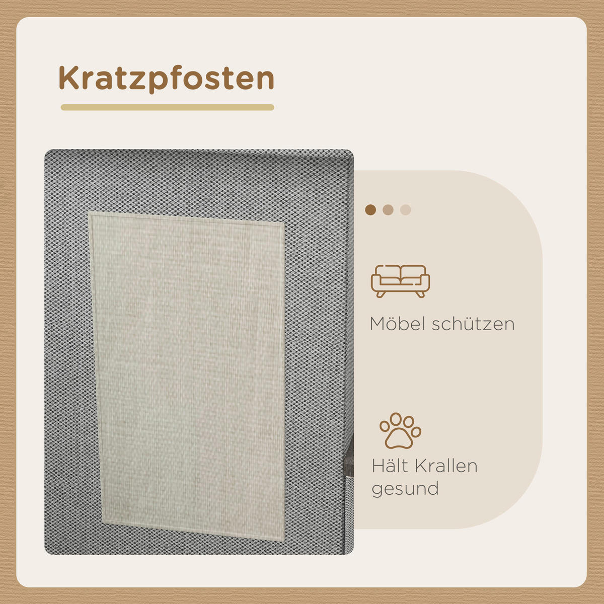 PawHut Katzen-Zubehör grau Spanplatte B/H/L: ca. 48x78x49,5 cm Katzenhöhle - grau (49,50/48,00/78,00cm) - PawHut