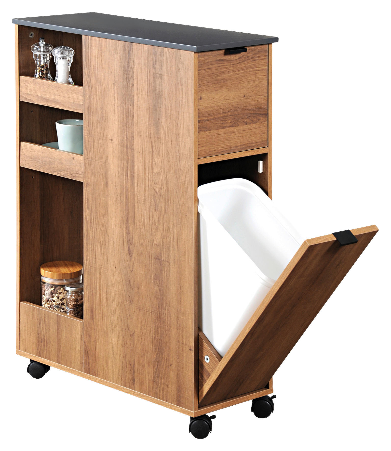 Kesper Nischenregal natur Spanplatte B/H/L: ca. 25x86x60 cm Nischenregal - natur (60,00/25,00/86,00cm) - Kesper