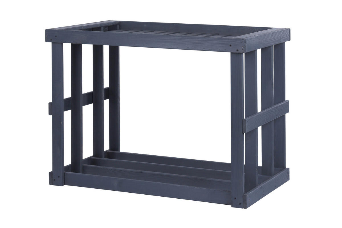 Westmann Kaminholzregal Stephan anthrazit B/H/L: ca. 108x74x52 cm Stephan - anthrazit (52,00/108,00/74,00cm) - Westmann