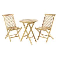 VCM Balkon-Set Nosala natur Teakholz Nosala - natur - VCM