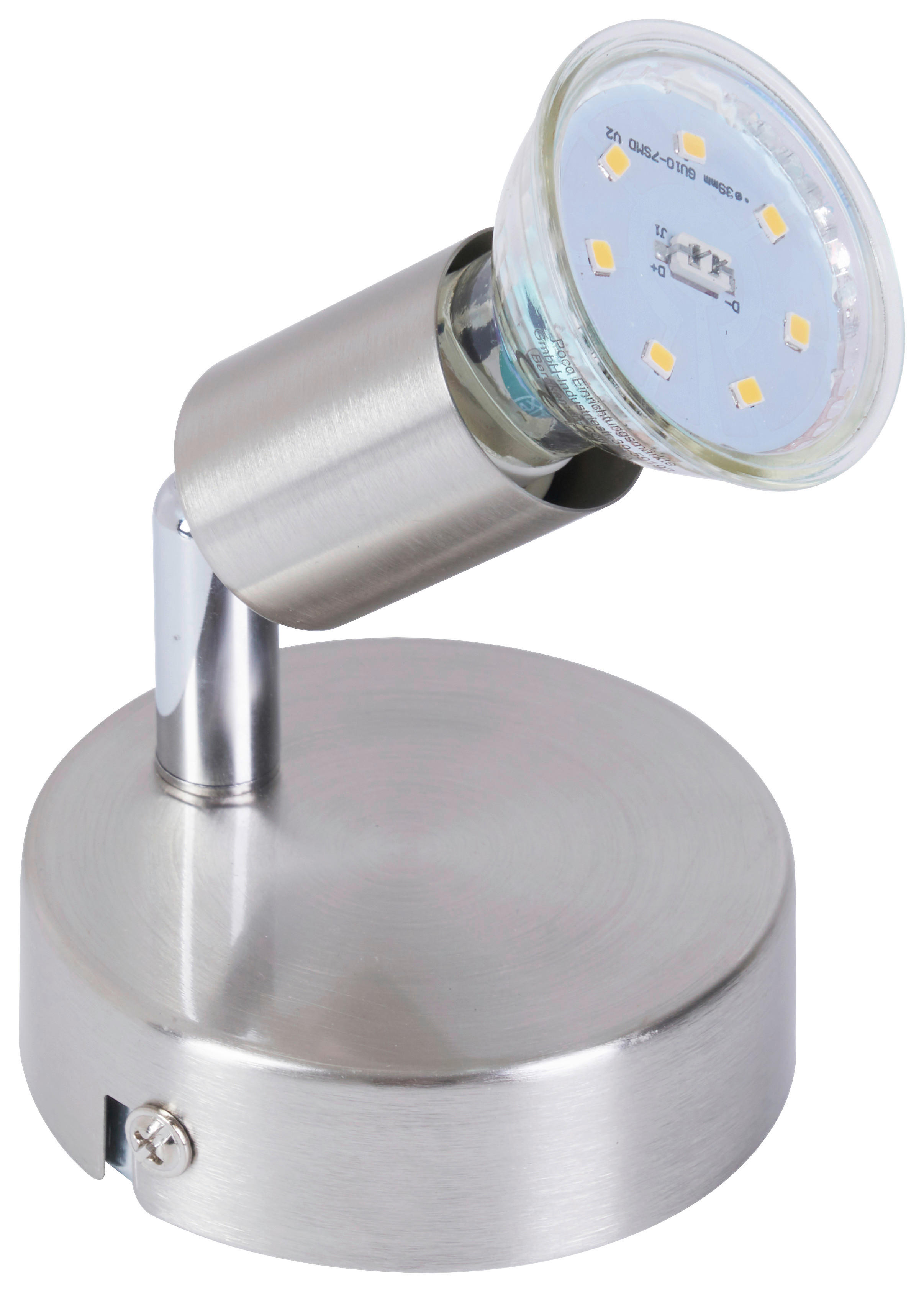 Spots Joris nickel matt Metall H/D: ca. 10x8 cm GU10 1 Brennstellen Spot_1flg.Joris - nickel matt (8,00/10,00cm)