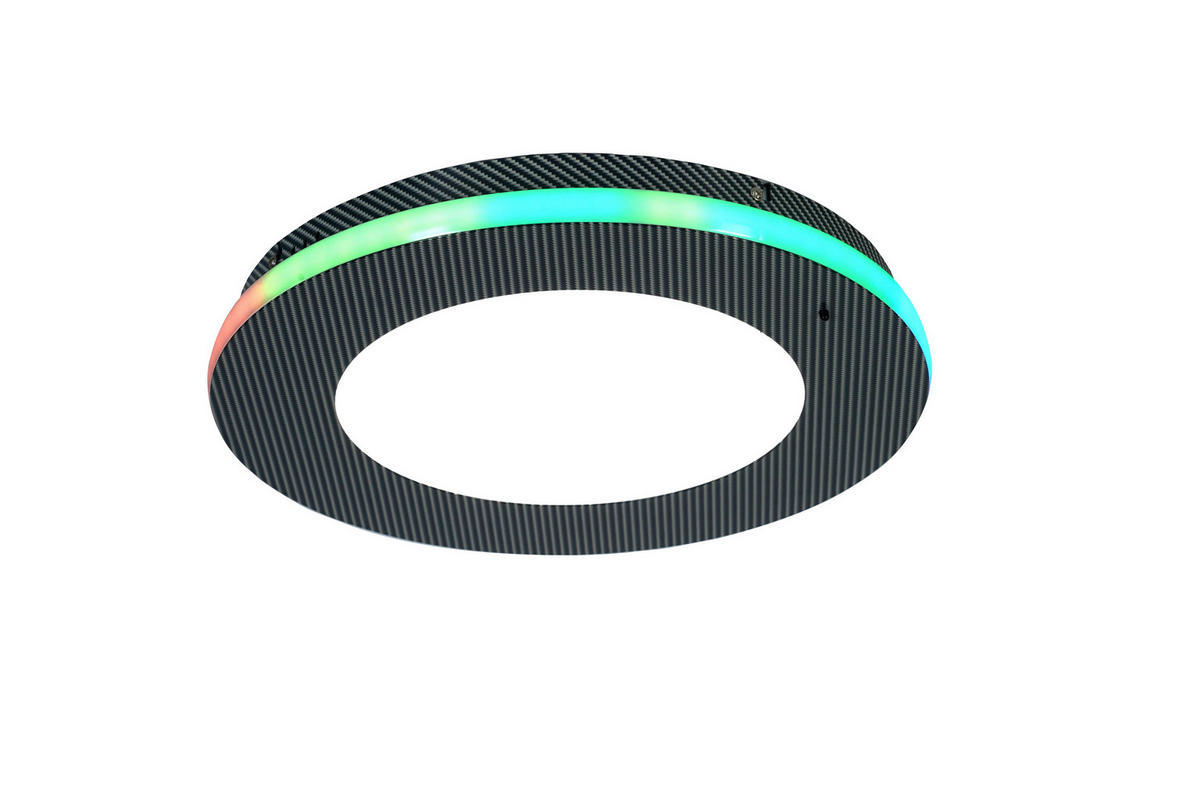 Deckenleuchte schwarz Metall D: ca. 40 cm LED-Deckenleuchte_Timur - schwarz (40,00cm)