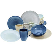 CreaTable Kombiservice Reactive Nordic multicolor Steinzeug 16 tlg. Reactive Nordic - multicolor - CreaTable
