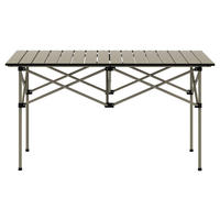 Outsunny Campingtisch khaki Aluminium B/H/L: ca. 55x50x95 cm Campingtisch - khaki (95,00/55,00/50,00cm) - Outsunny