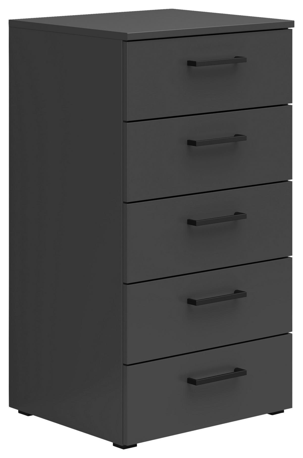 Kommode Multi-Stauraum Typ 14 anthrazit B/H/T: ca. 45x83x40 cm Multi-Stauraum Typ 14 - anthrazit (45,00/83,00/40,00cm)