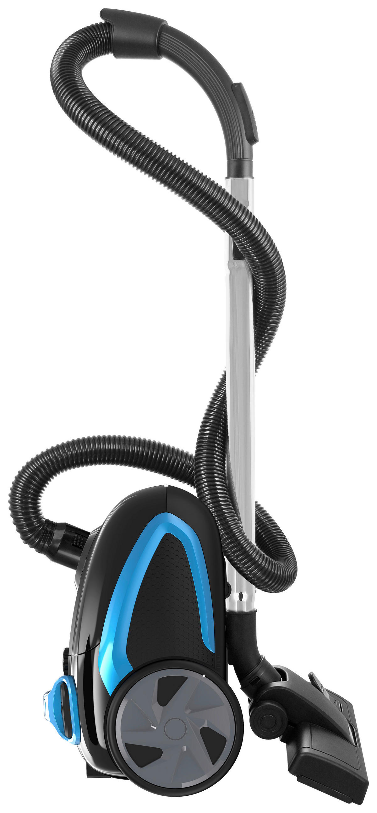 Emerio Bodenstaubsauger VE-112682.8 schwarz blau Kunststoff Metall B/H/L: ca. 27x24x35 cm Bodenstaubsauger VE-112682.8 - blau/schwarz (35,00/27,00/24,00cm) - Emerio