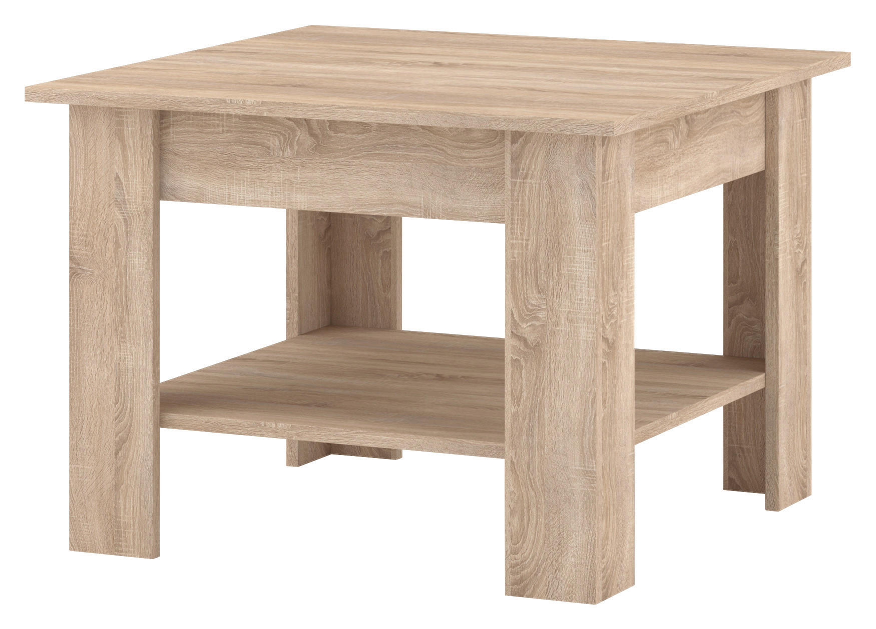 Couchtisch MINI Eiche Sonoma Nachbildung B/H/T: ca. 67x50x67 cm MINI - Eiche (67,00/50,00/67,00cm) - WIPMEB
