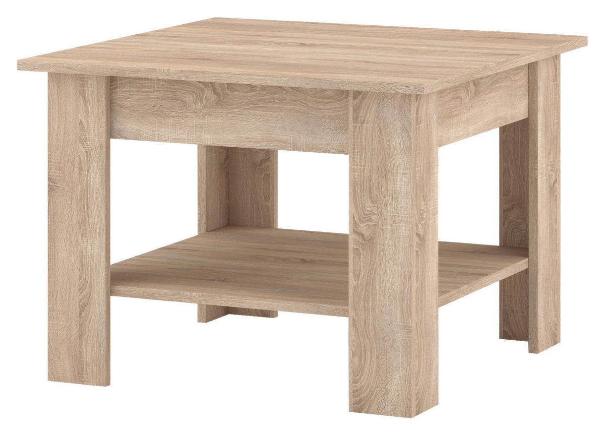 Couchtisch MINI Eiche Sonoma Nachbildung B/H/T: ca. 67x50x67 cm MINI - Eiche (67,00/50,00/67,00cm) - WIPMEB