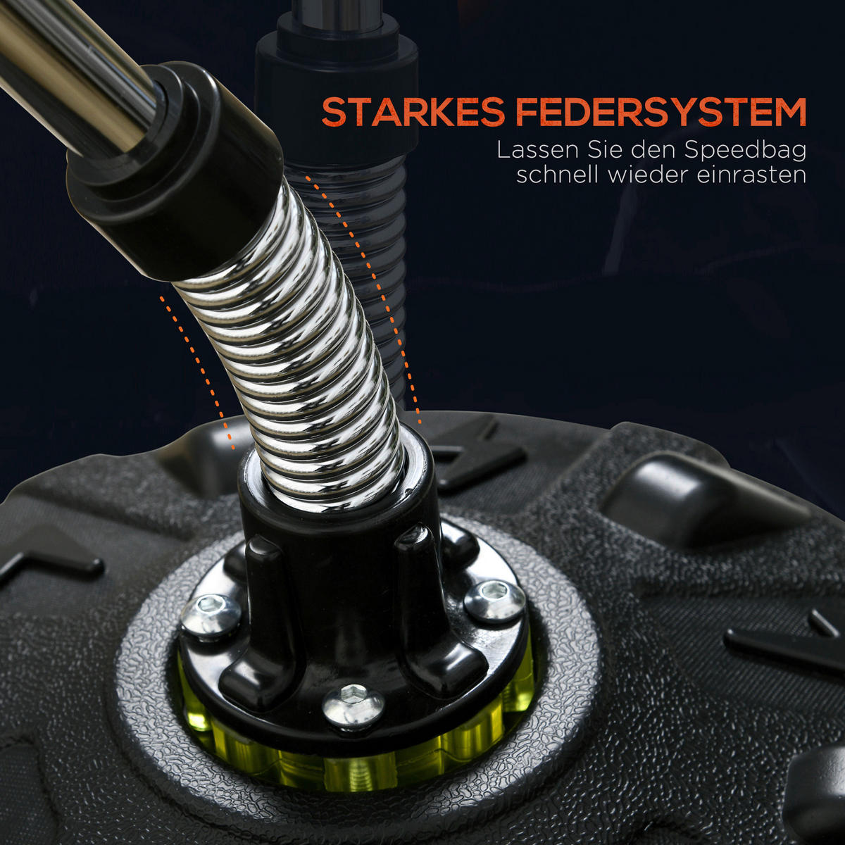 SPORTNOW Fitness-Zubehör schwarz Edelstahl B/H/L: ca. 48x48x180 cm Punchingball - schwarz (180,00/48,00/48,00cm) - SPORTNOW