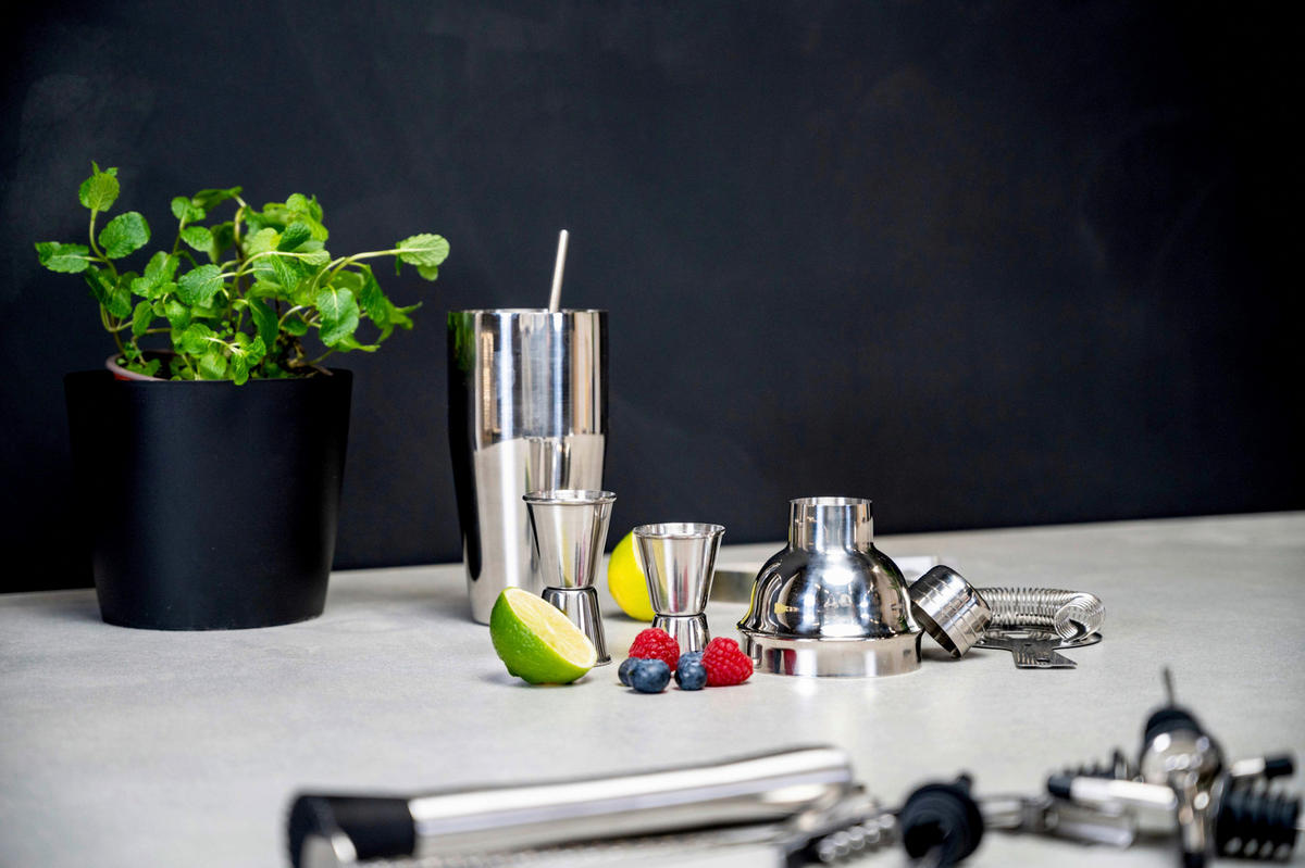 alpina Cocktailset silber Edelstahl Cocktailset_14erSet - silber - alpina