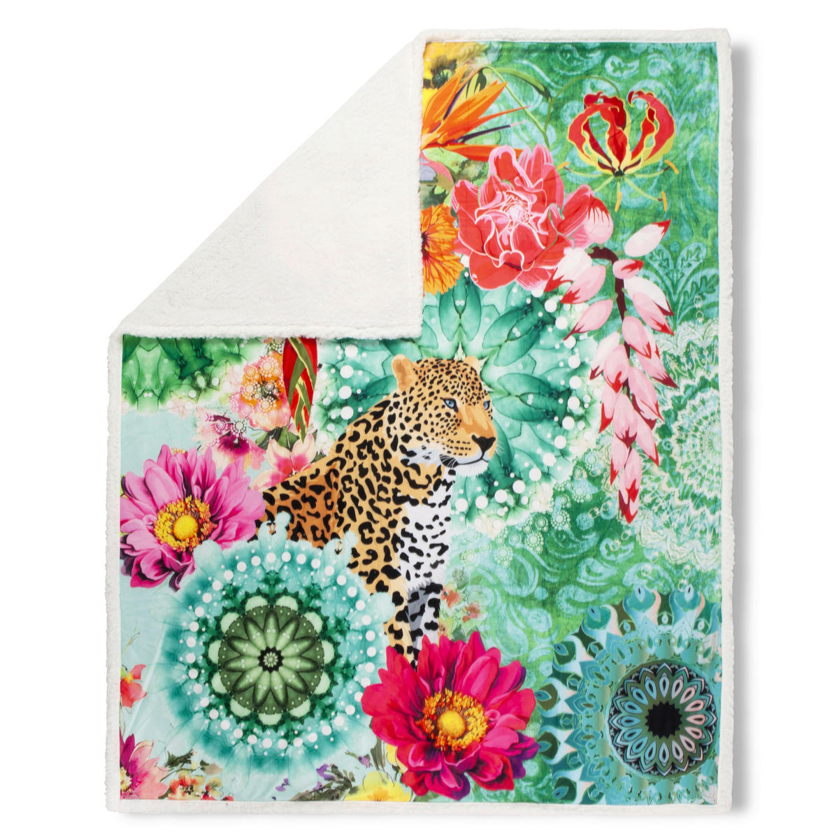 Wohndecke Ximena Polysamt Ximena - Multi (130,00/160,00cm) - HIP