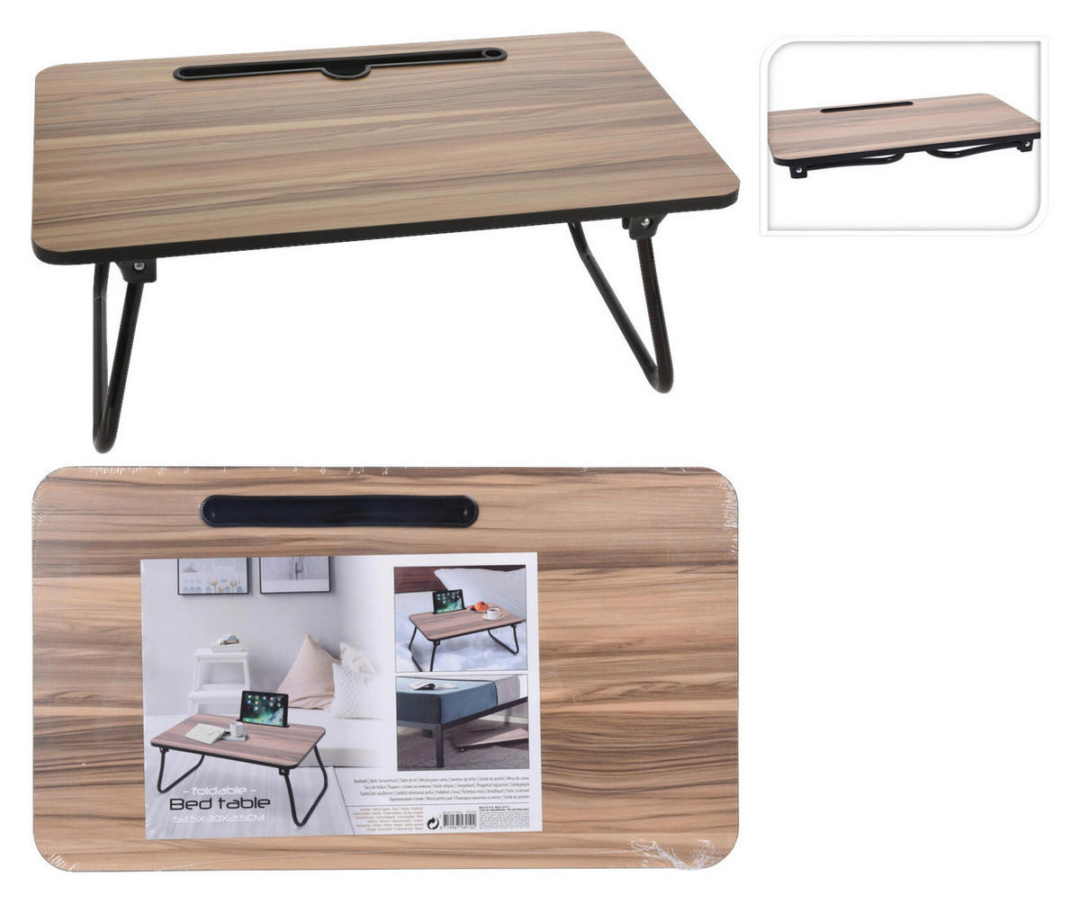 Serviertablett braun MDF B/H/T: ca. 52,5x21,5x30 cm Serviertablett - braun (52,50/21,50/30,00cm)