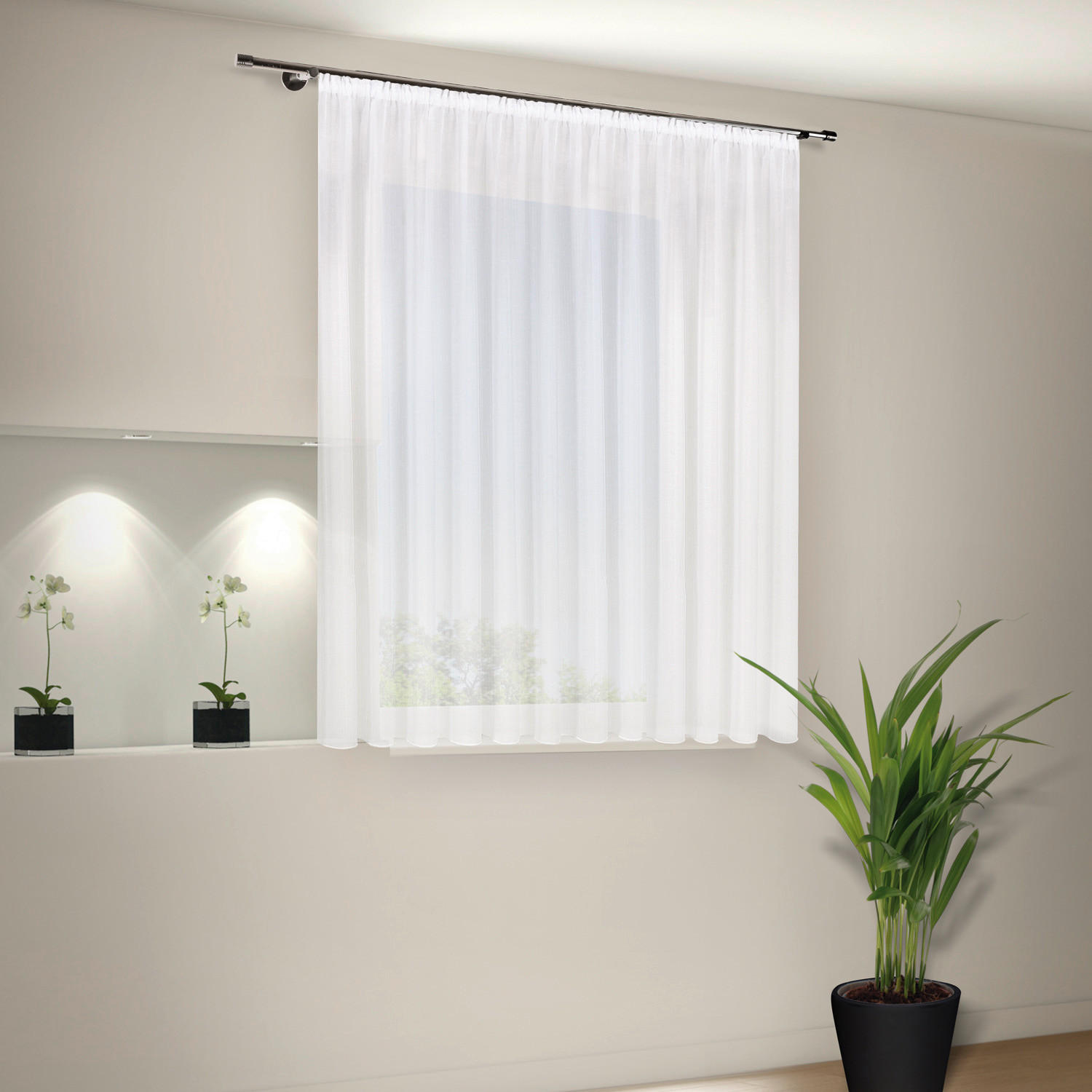 Fertigstore 40941 weiß B/L: ca. 600x180 cm 40941 - weiß (600,00/180,00cm)