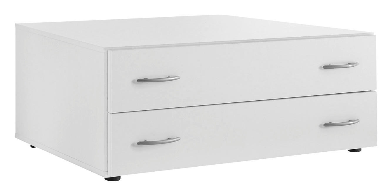 Schrankuntersatz Joe/Base 2 weiß B/H/T: ca. 81x33x51 cm Joe/Base 2 - weiß (81,00/33,00/51,00cm)