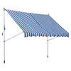 Klemm-Markise blau B/H/L: ca. 300x280x150 cm Klemmmarkise - blau (150,00/300,00/280,00cm) - Outsunny