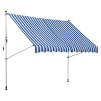 Klemm-Markise blau B/H/L: ca. 300x280x150 cm Klemmmarkise - blau (150,00/300,00/280,00cm) - Outsunny