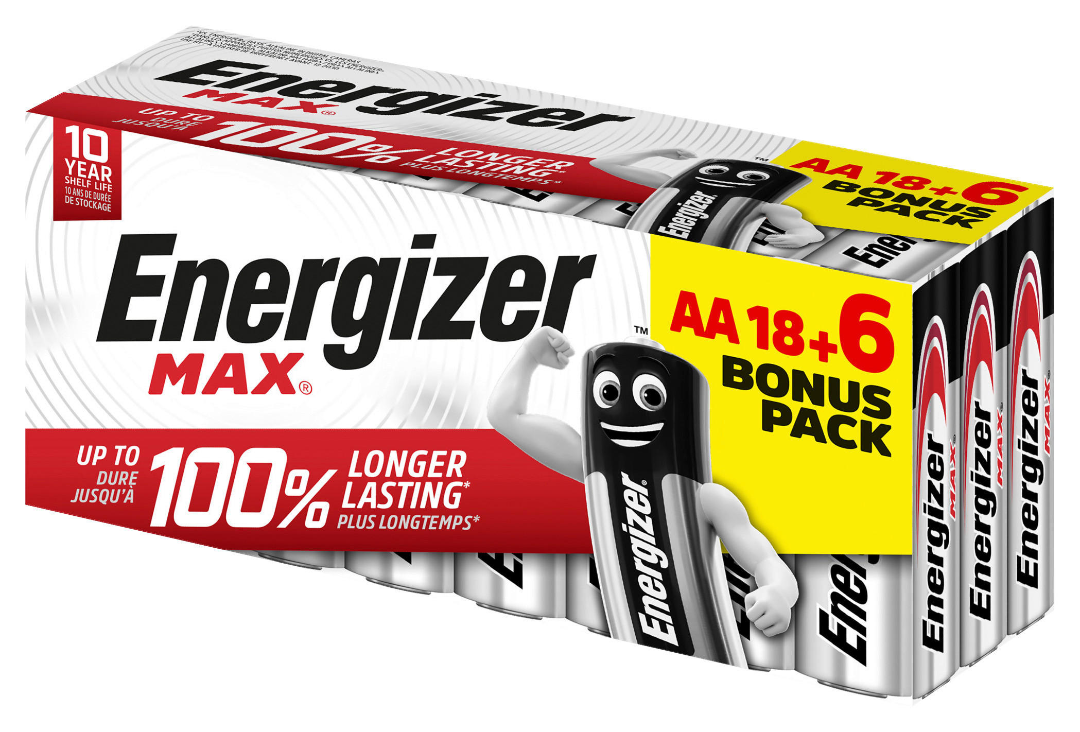 Energizer Batterie Batterie_AA_Energizer_Max_18+6 - Energizer