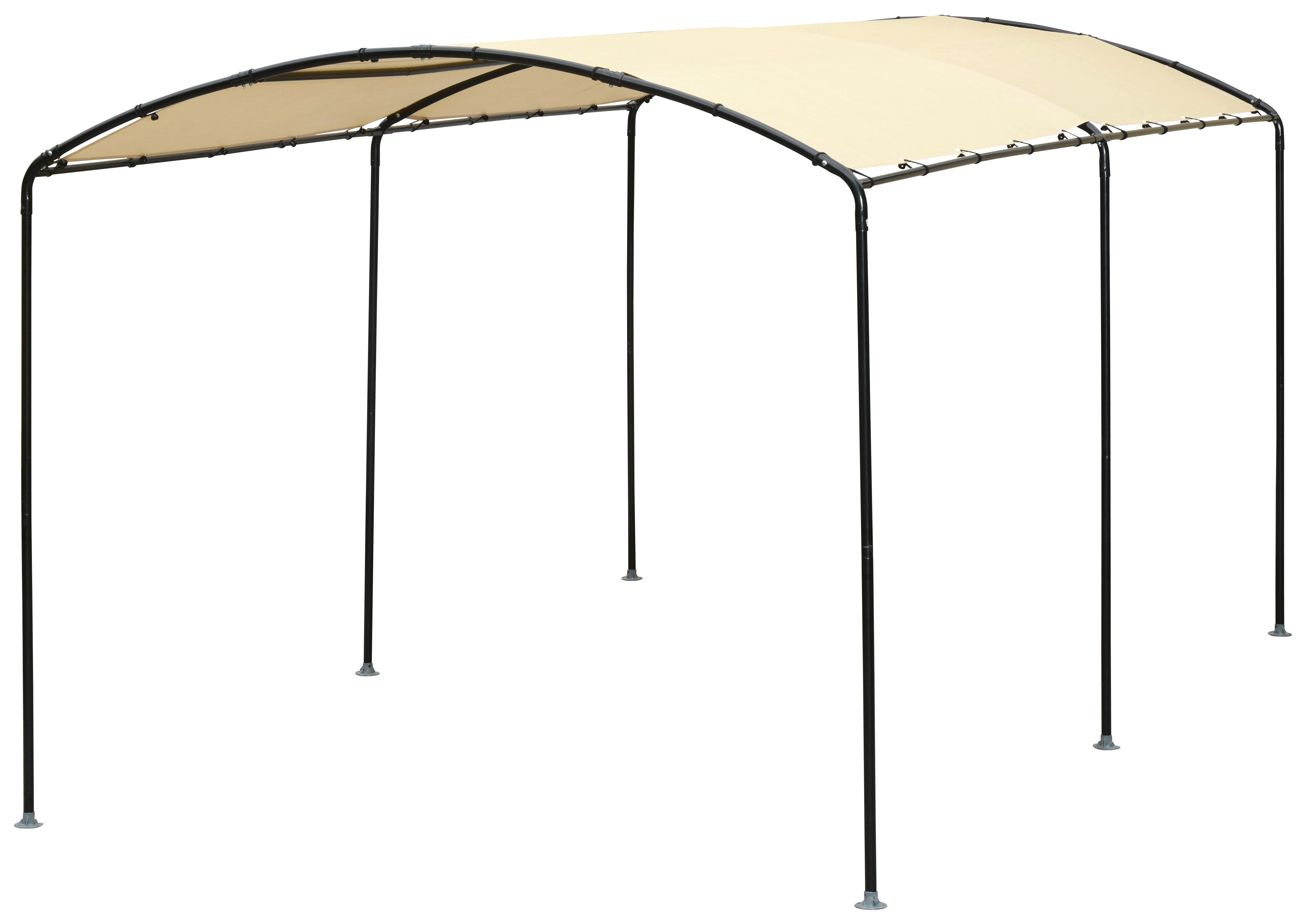 ShelterLogic Carport B/H/L: ca. 270x240x490 cm Carport - beige (490,00/270,00/240,00cm) - ShelterLogic