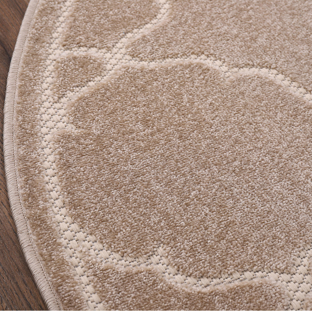 Sanat Outdoorteppich BERLIN beige B/L: ca. 150x150 cm BERLIN - beige (150,00/150,00cm) - Sanat