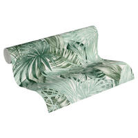 A.S.Creation Vliestapete Greenery Palmen grün B/L: ca. 53x1005 cm Greenery - grün (53,00/1005,00cm) - A.S.Creation