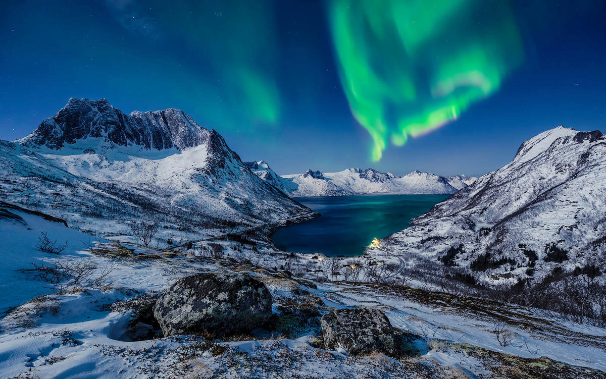 Komar Fototapete I LOVE Norway B/L: ca. 400x250 cm I LOVE Norway - (400,00/250,00cm) - Komar